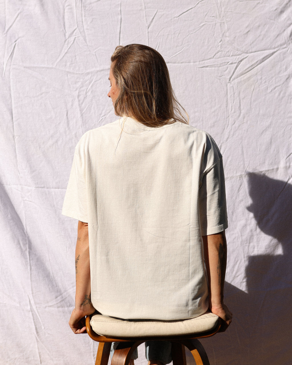 'I love my wrinkles' Organic Cotton tee